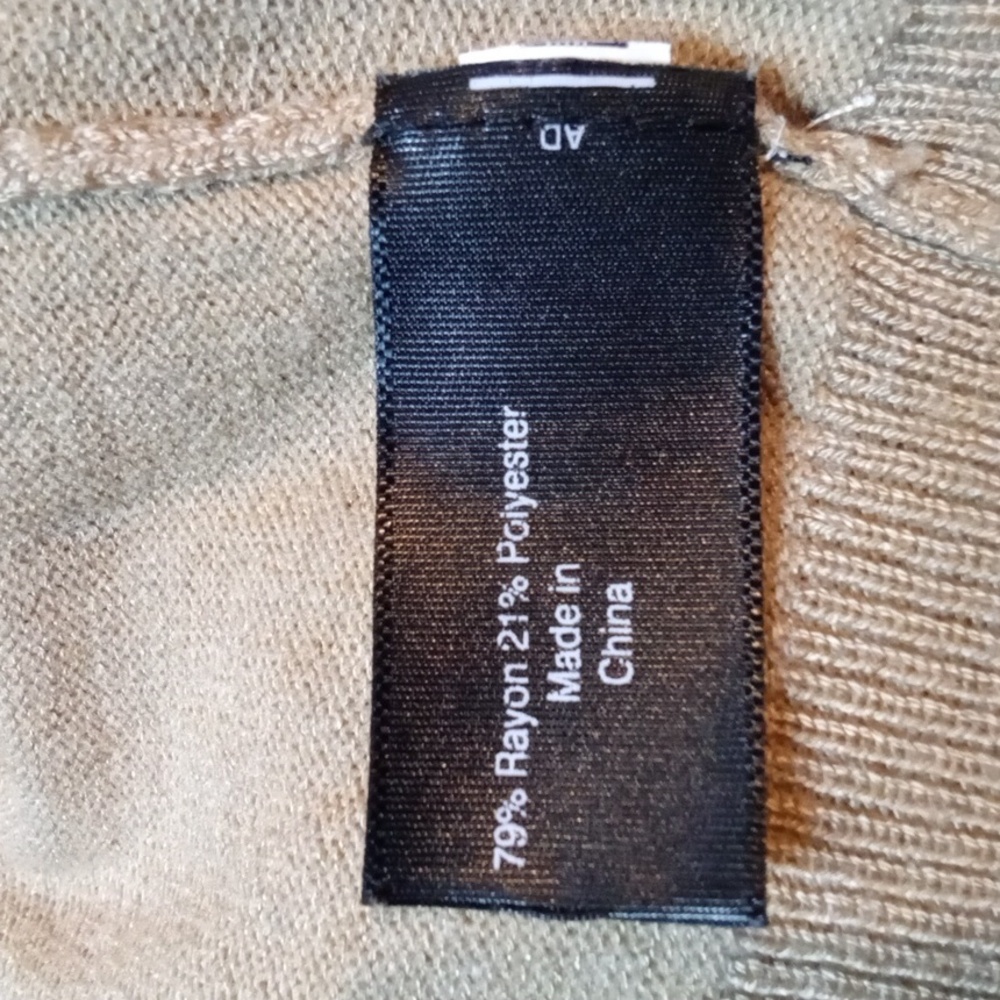 Lane Bryant Beige Knit Cardigan Sweater - Picture 4 of 5